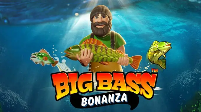 Big Bass Bonanza Logo Pokies Online
