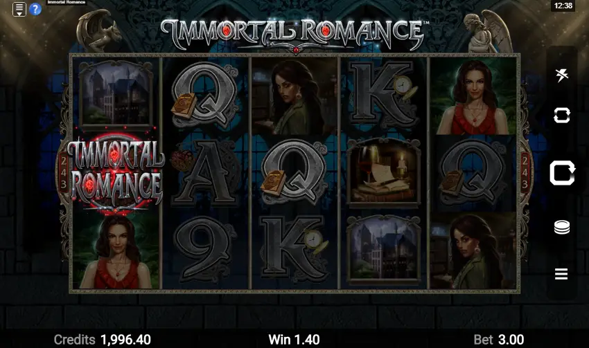 Win Jackpots with Immortal Romance Paylines