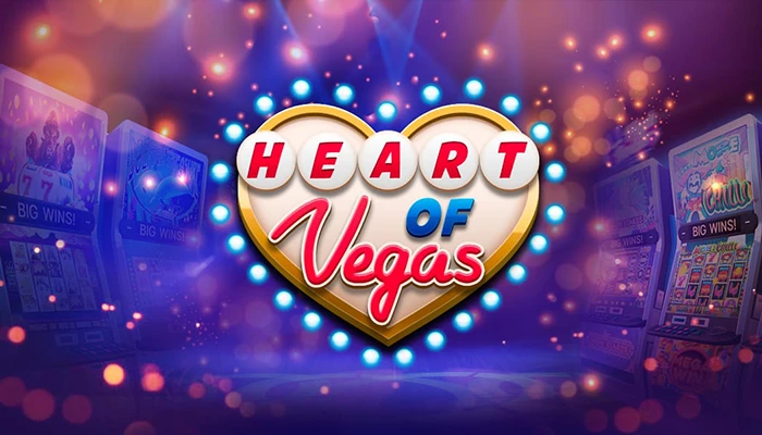 Heart of Vegas Online Slot Logo