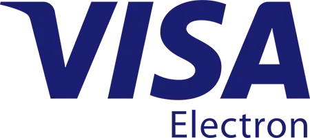 Visa Electron Logo - Secure Pokies Banking System